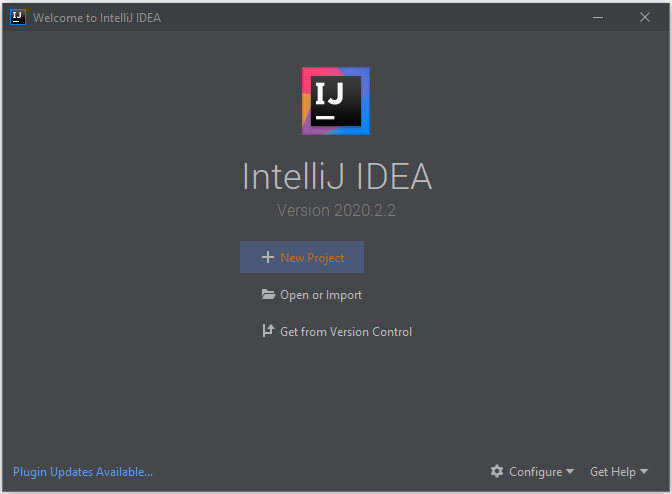 Создание нового проекта в IntelliJ IDEA